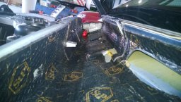 Наклеить на кузов виброизолятор