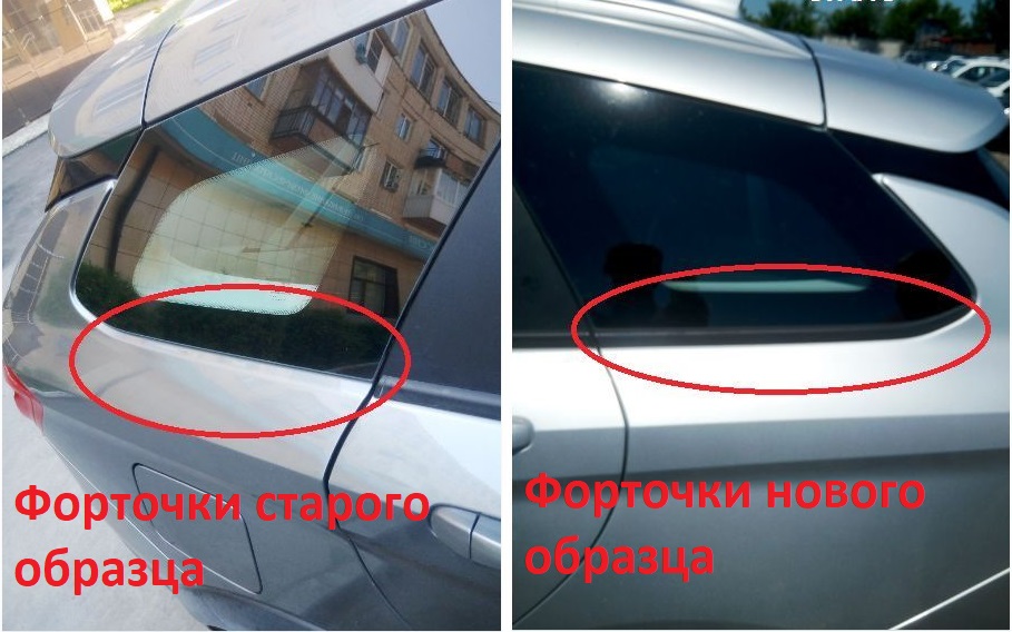 Дефлекторы задних форточек COBRA для Lada Vesta SW, SW Cross