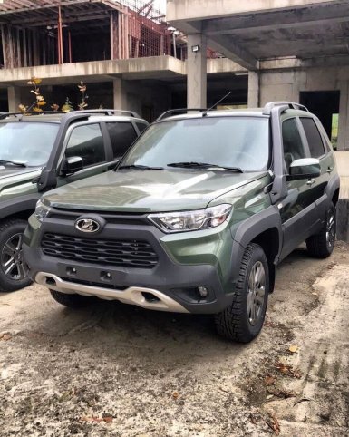 Первые шпионские фото рестайлинга Lada Niva