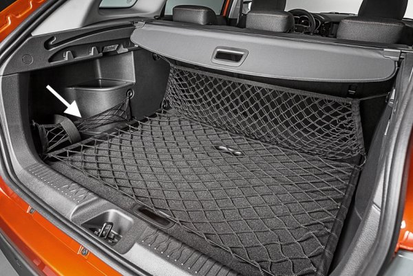 Сетка в багажник (в нишу) универсала Lada Vesta SW, SW Cross