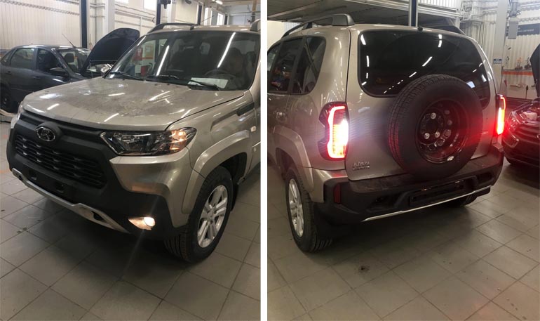 Lada Niva Travel начали появляться в дилерских центрах LADA