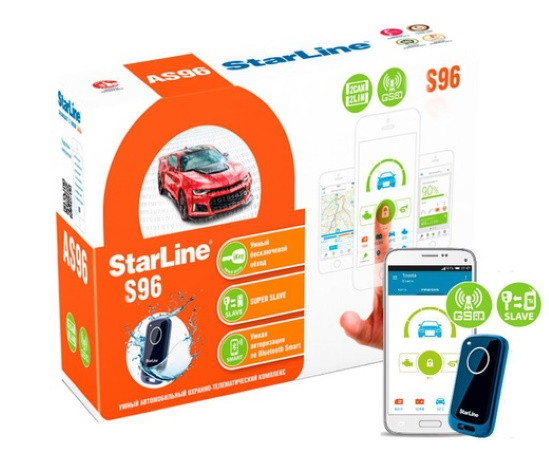 Сигнализация StarLine S96 BT GSM, GPS Ver.2