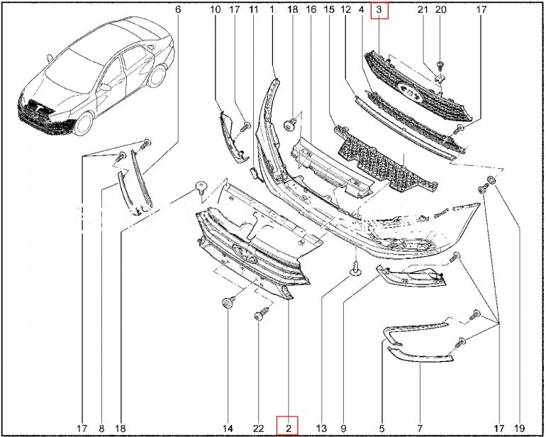 Classic и Comfort решетка радиатора