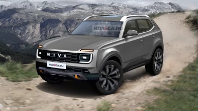 Фото нового поколения Lada Niva - видение дизайнеров