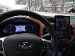 цифровая приборная панель Lada XRAY Cross