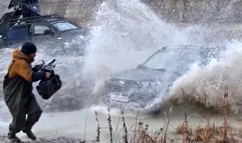 АВТОВАЗ показал, как снимали рекламу про Lada Niva Travel