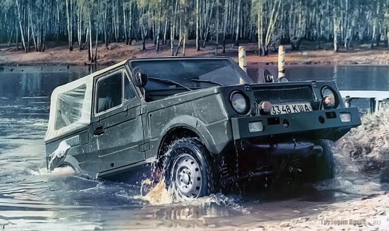Джип-амфибия ВАЗ-2122 «РЕКА»