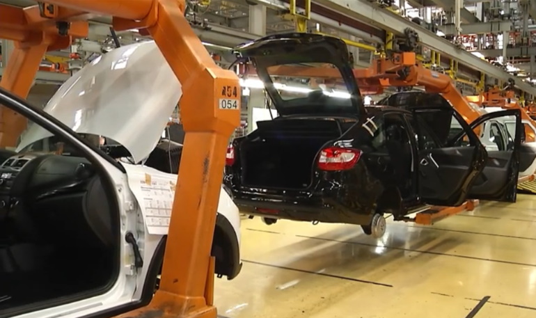 АВТОВАЗ повысил эффективность производства автомобилей Lada Grantа