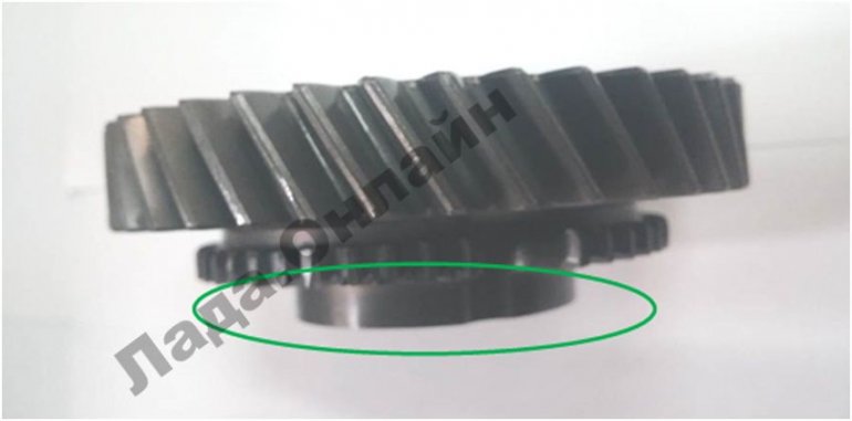 Стандартный профиль. На стандартном профиле второй передачи канавка отсутствует