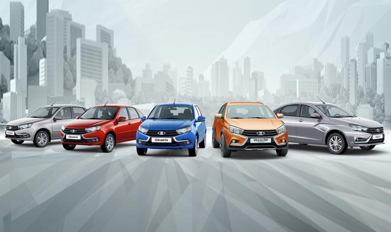 Статистика продаж автомобилей LADA в марте 2021 года
