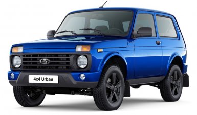 Lada Niva Legend больше не красят в ярко-синий цвет