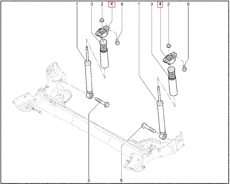 АВТОВАЗ изменил заднюю верхнюю опору амортизатора Lada Vesta