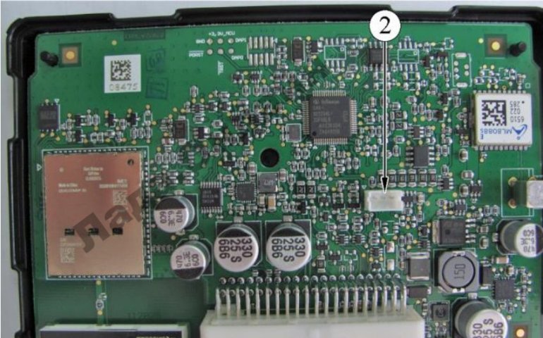 Рисунок 1-2 – Замена резервной батареи
