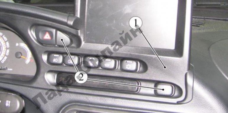 Рисунок 9-1 – Щиток приборов