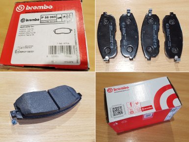 Колодки тормозные дисковые передние — Brembo P56065