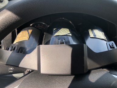 Облицовка комбинации приборов