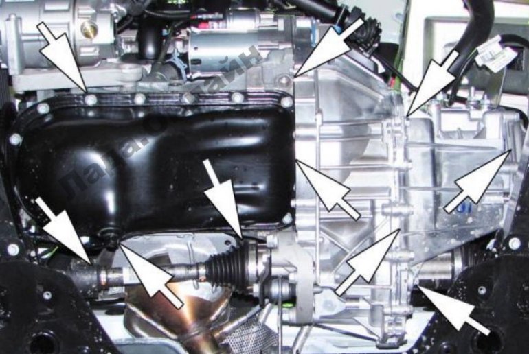 Как проверить герметичность уплотнений узлов и агрегатов Lada Vesta