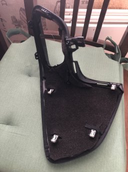 Левая верхняя накладка торпедо