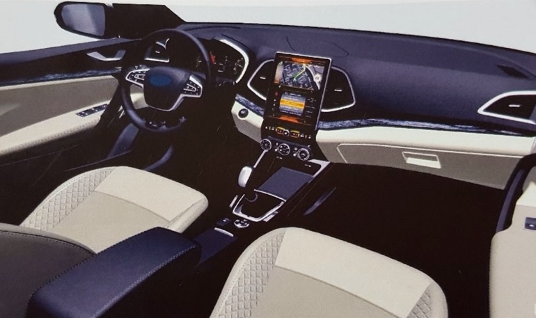 АВТОВАЗ запатентовал воздуховоды, как на рендере Lada Vesta FL