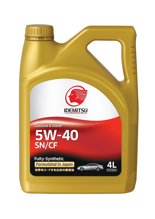Масло моторное синтетическое IDEMITSU Fully-Sinthetic 5W-40, 4 литра