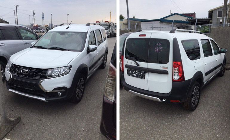 Lada Largus FL импортировали в Японию, названа цена