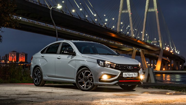 Lada Vesta Sport больше не красят в фирменный цвет «Тайфун»