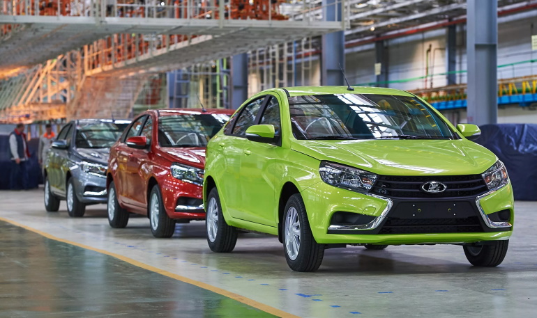 Экспорт и продажи LADA в мире за I полугодие 2021 года