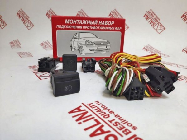 Проводка противотуманных фар для Lada Granta FL
