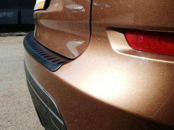 Накладка пластиковая ТюнАвто на задний бампер Lada XRAY
