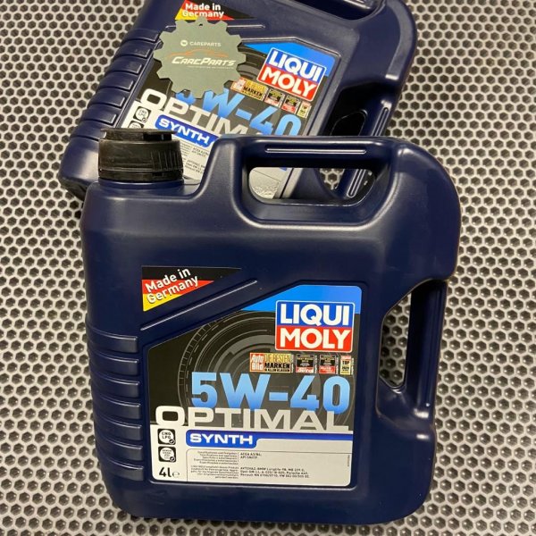 Моторное масло LIQUI MOLY Optimal Synth 5W-40 4 литра