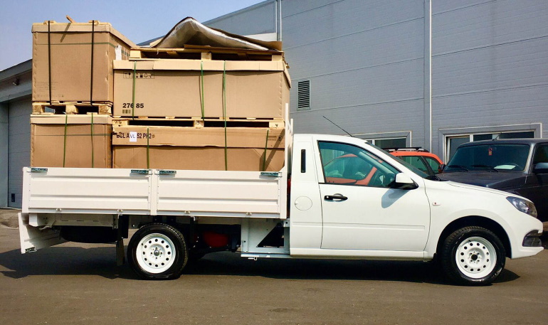 На базе Lada Granta сделали грузовик грузоподъемностью 1 тонна