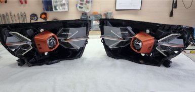 Показали эксклюзивный тюнинг фар Lada Vesta с использованием 3d принтера