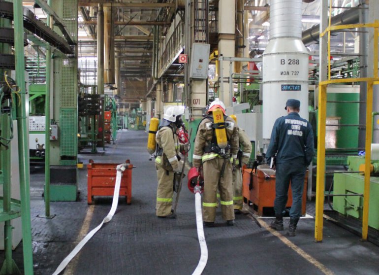 АВТОВАЗ рассказал про противопожарную службу завода