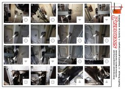 Контрольные точки геометрии кузова Lada Vesta (чертежи)