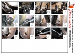 Контрольные точки геометрии кузова Lada Vesta (чертежи)