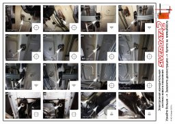 Контрольные точки геометрии кузова Lada Vesta (чертежи)