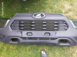 установка защитной сетки в решетку радиатора Lada Niva Travel