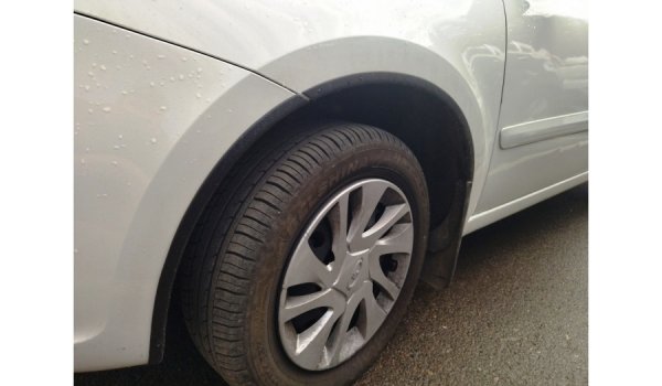 Защитные накладки на арки АртФорм для Lada Granta (седан, лифтбек), Datsun