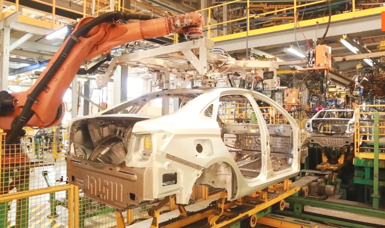 АВТОВАЗ рассказал про автоматизацию контактной сварки Lada Vesta