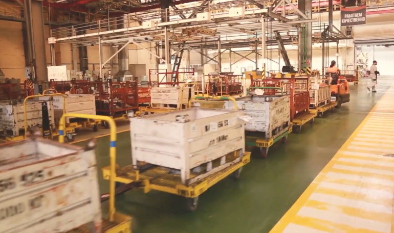 АВТОВАЗ рассказал про логистику на заводе LADA Ижевск АВТОВАЗ рассказал про логистику на заводе LADA Ижевск