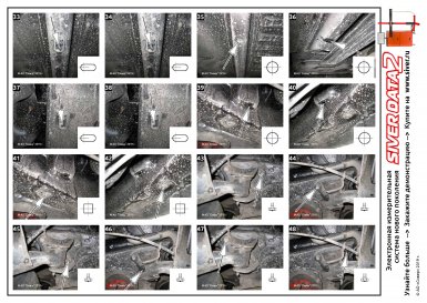 Контрольные точки геометрии кузова Lada Largus (чертежи)