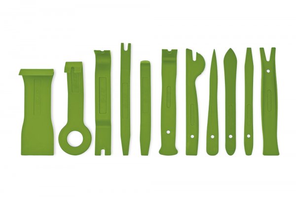 Набор инструментов (лопатки) для снятия пистонов и обшивки салона