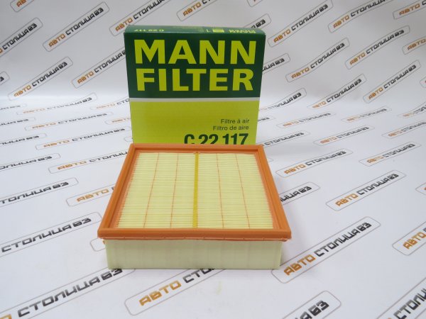 Фильтр воздушный MANN C22117 для Lada Granta, Kalina, Priora, Datsun
