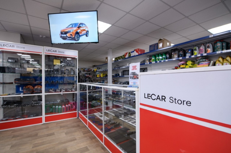 LADA DЕТАЛЬ начала трансформироваться в новый мультибрендовый формат LECAR STORE