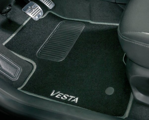 Ковры в салон текстильные (цвет Мутон) Lada Vesta