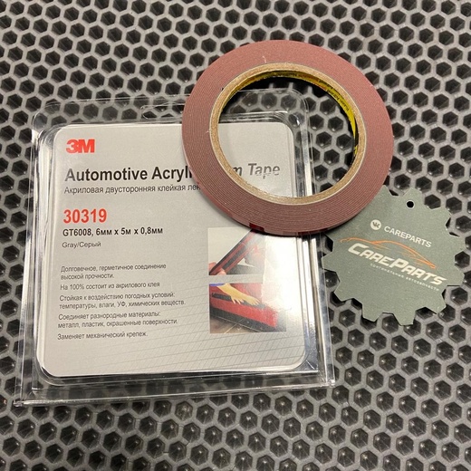 Скотч двухсторонний 3М 30319 6мм*5м*0,8мм