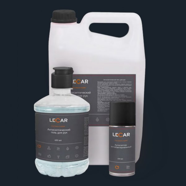 Антисептик антибактериальный Lecar