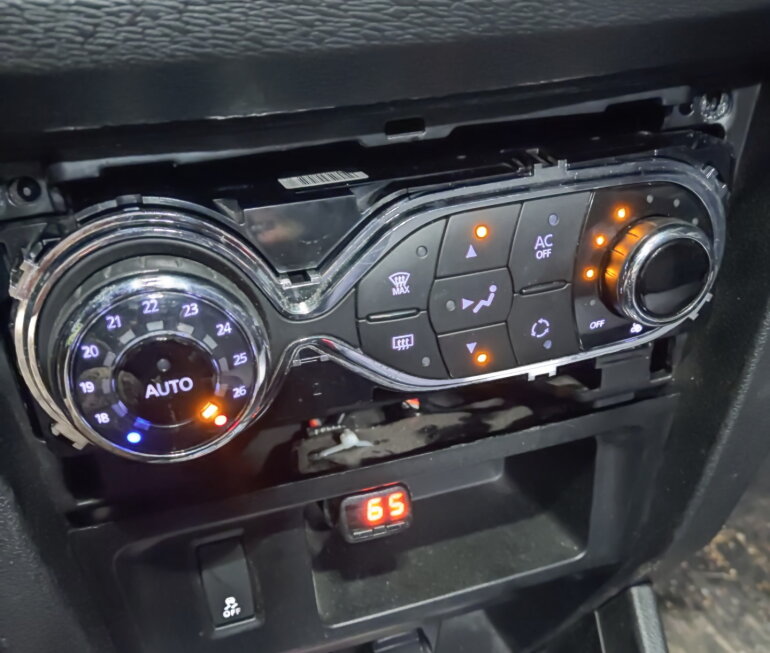 Как установить климат-контроль на Lada XRAY