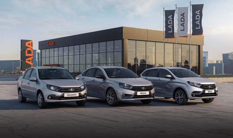 Статистика продаж автомобилей LADA по итогам 2021 года