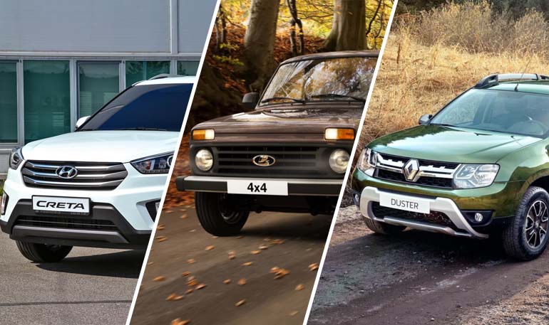 Самые продаваемые новые кроссоверы и внедорожники в России по итогам 2021 года